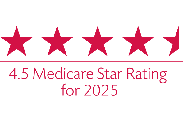 4.5 out of 5 2025 medicare star rating